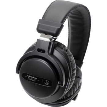 Audio-Technica ATH-PRO5X Professional Over-Ear DJ Monitor Headphones (Black)