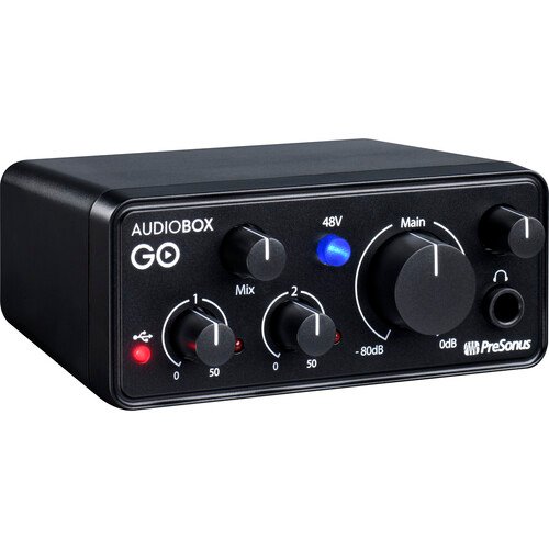 PreSonus AudioBox GO USB-C Audio Interface
