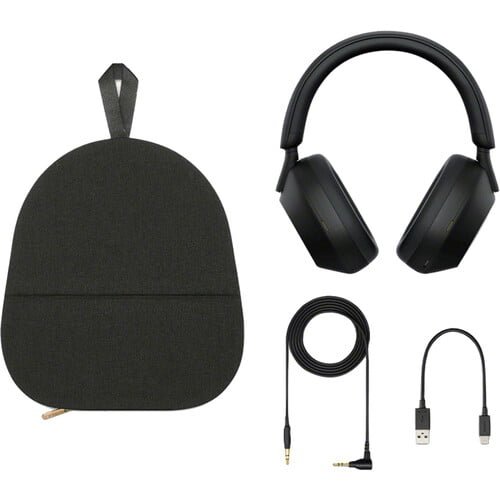Sony WH-1000XM5 Noise-Canceling Wireless Over-Ear Headphones - Black