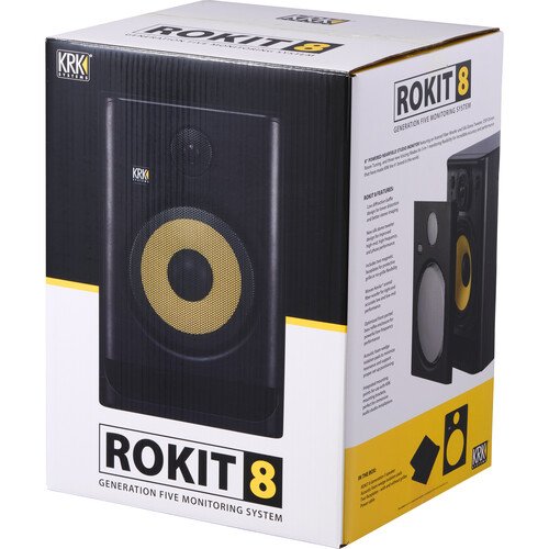 KRK ROKIT 8 G5 8" 2-Way Active Studio Monitor (Pair)