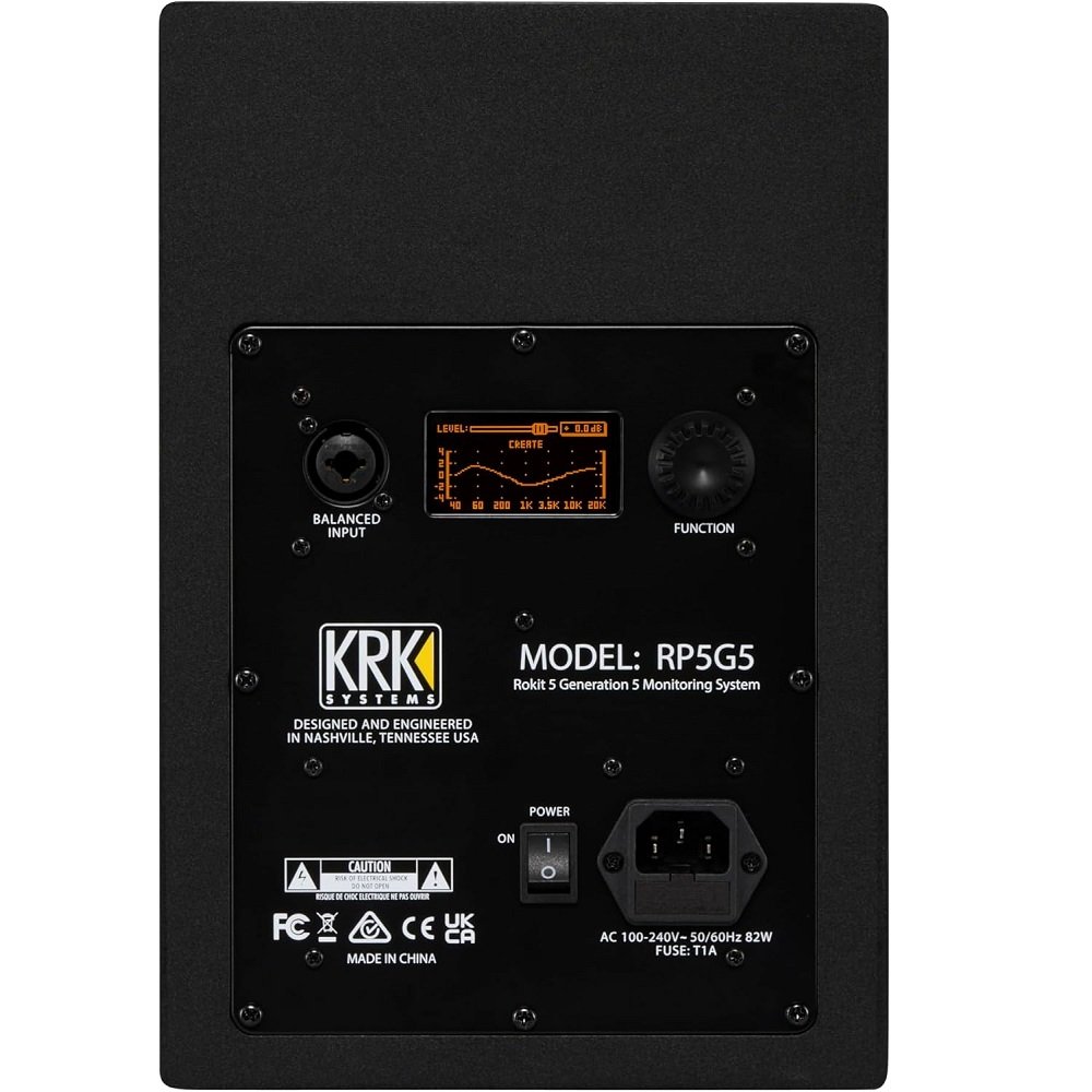 KRK RP5G5 ROKIT 5 Generation Five 5" Powered Studio Monitor Pair