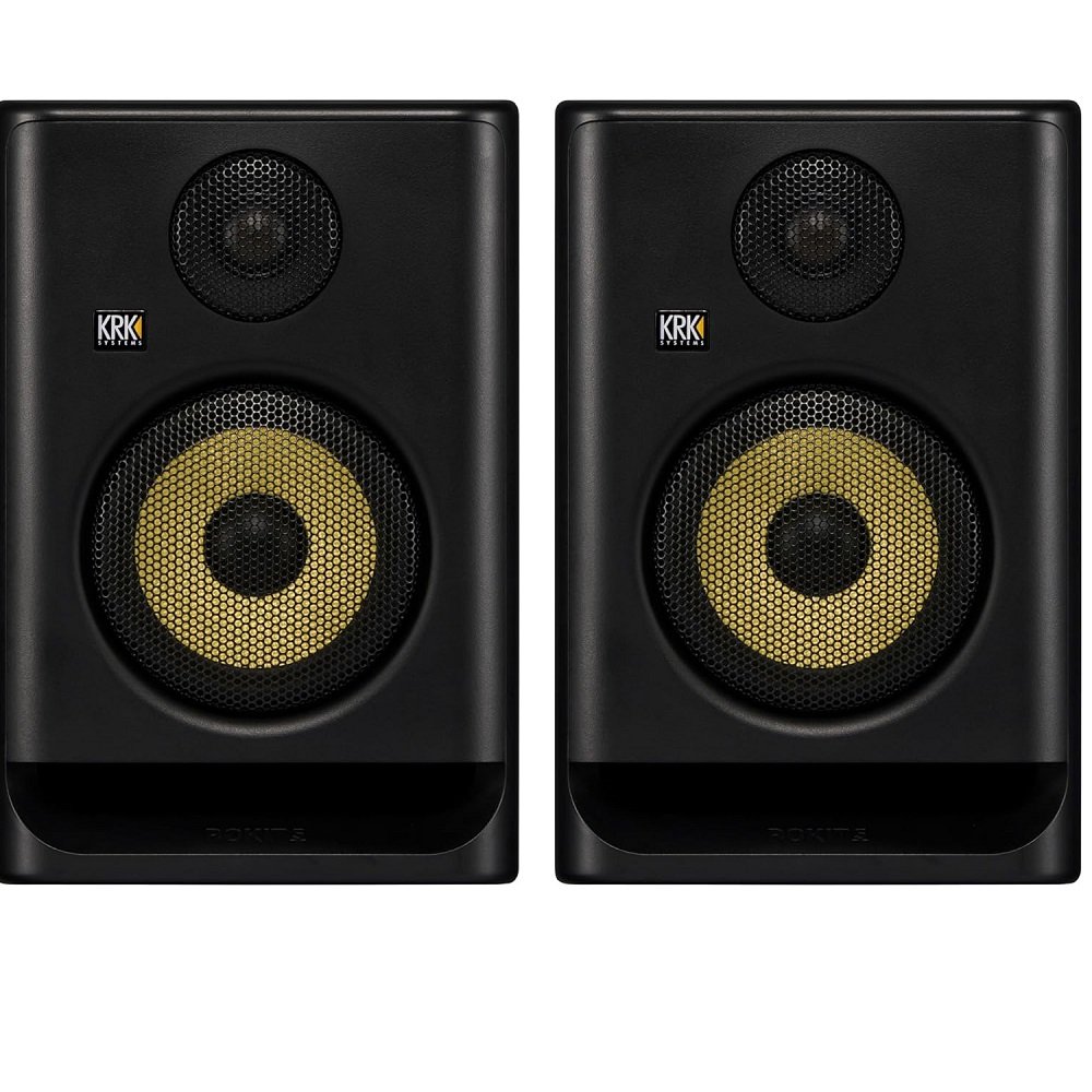 KRK RP5G5 ROKIT 5 Generation Five 5" Powered Studio Monitor Pair