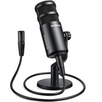 MAONO XLR Podcast Microphone, Cardioid Studio Dynamic Mic
