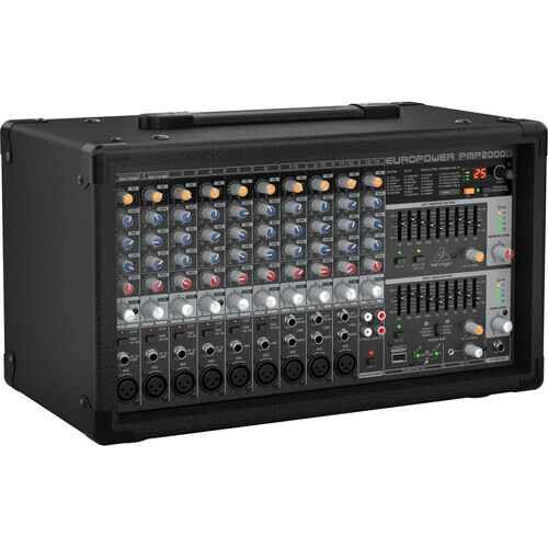 Behringer Europower PMP2000D - side